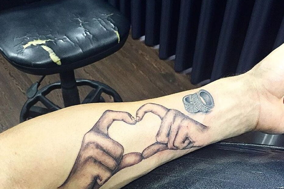 Tatuagem de Hugo Vieira