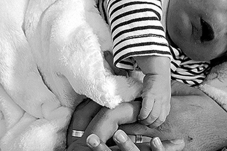 Marlene e David com o filho Rodrigo