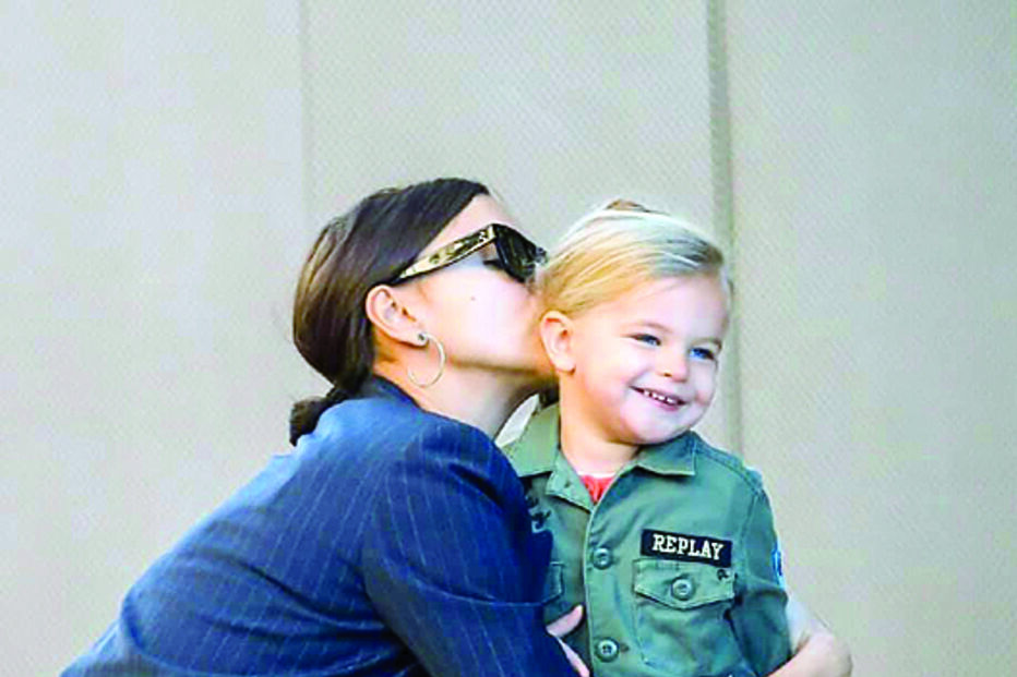 Irina Shayk é muito cúmplice com a filha em comum com Bradley Cooper 