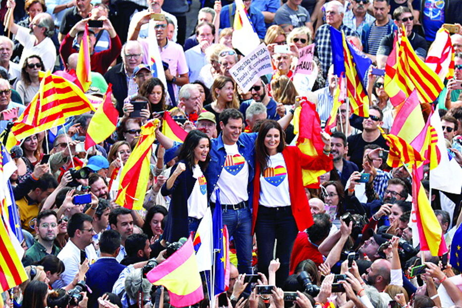Albert Rivera em Barcelona