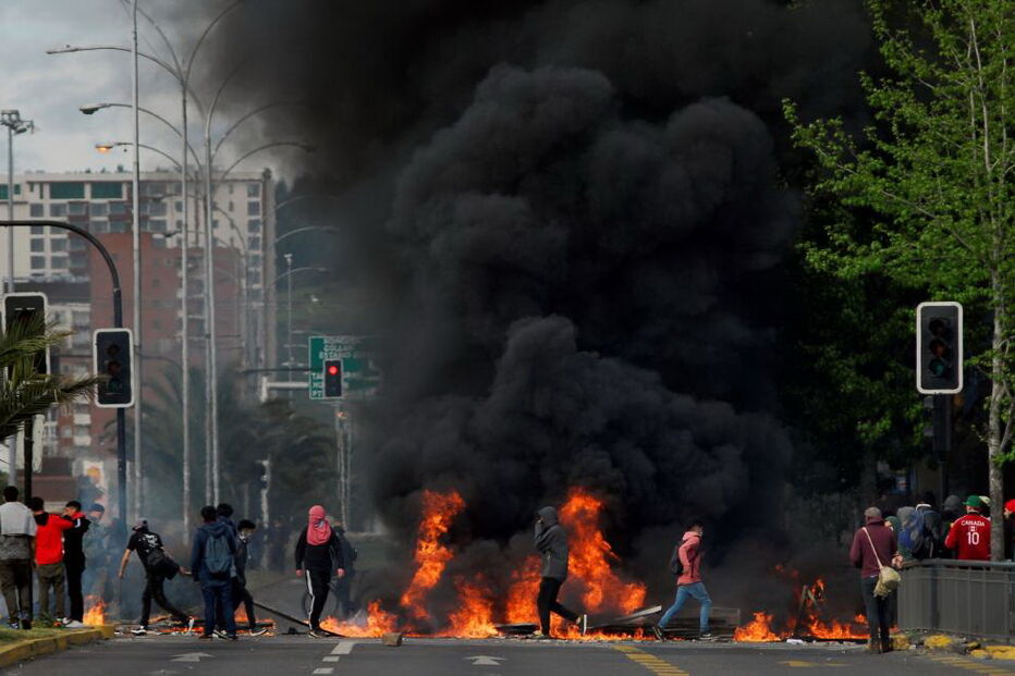 Confrontos no Chile