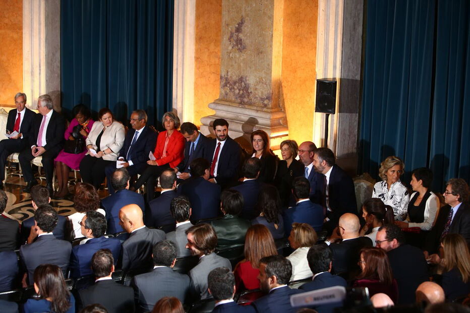 Cerimónia de tomada de posse do Governo de António Costa