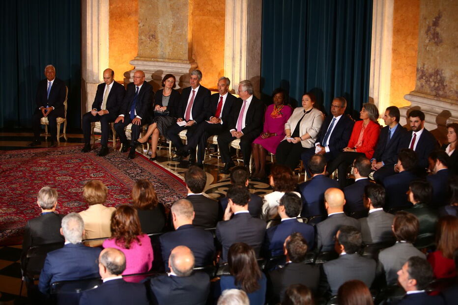 Cerimónia de tomada de posse do Governo de António Costa