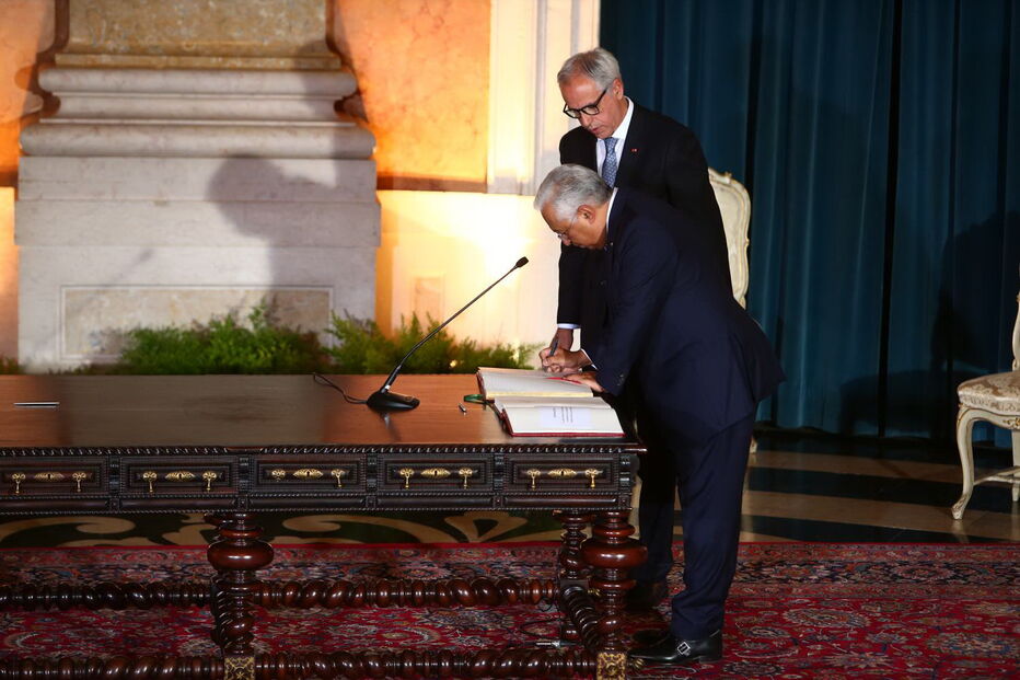Cerimónia de tomada de posse do Governo de António Costa