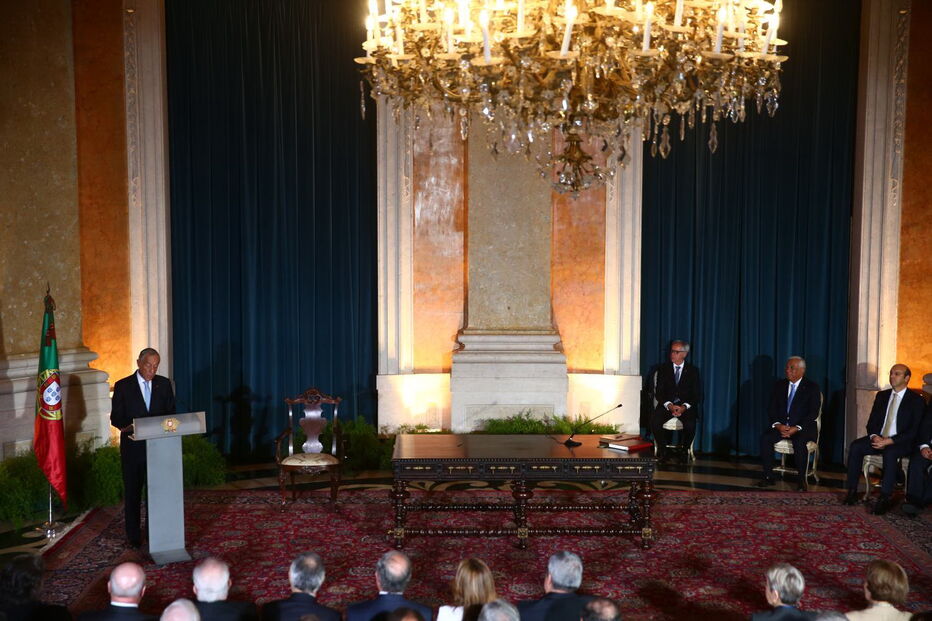 Cerimónia de tomada de posse do Governo de António Costa