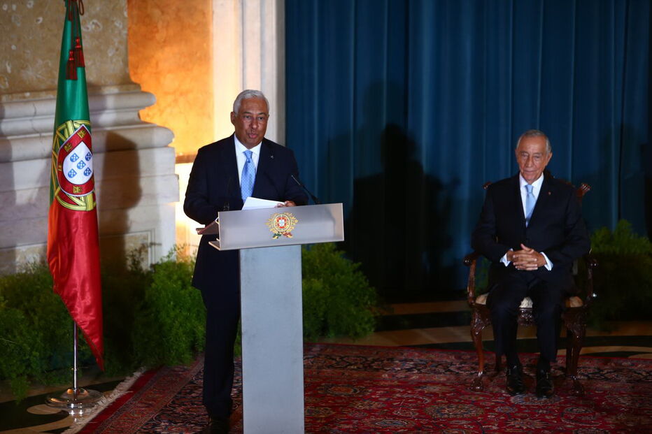 Cerimónia de tomada de posse do Governo de António Costa