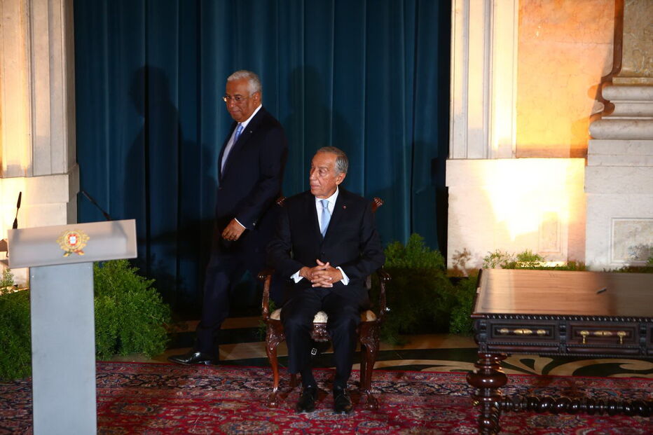 Cerimónia de tomada de posse do Governo de António Costa