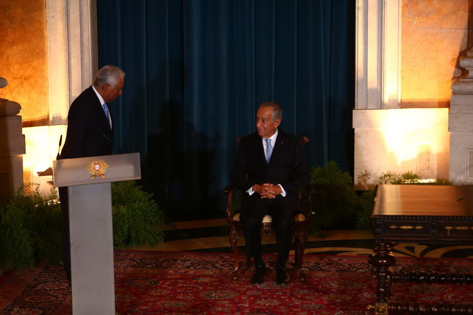 Cerimónia de tomada de posse do Governo de António Costa