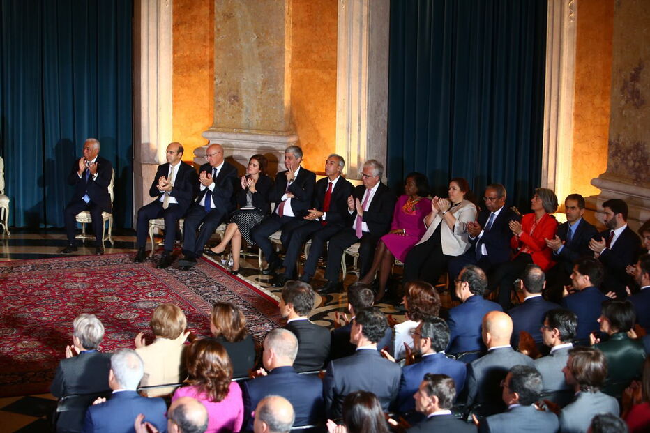 Cerimónia de tomada de posse do Governo de António Costa