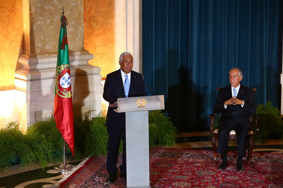 Cerimónia de tomada de posse do Governo de António Costa