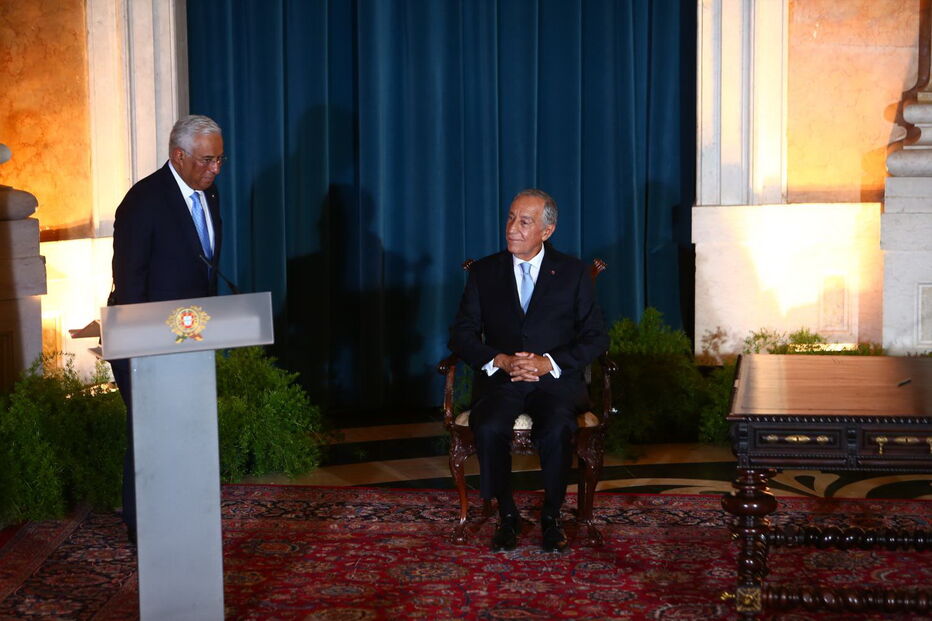 Cerimónia de tomada de posse do Governo de António Costa