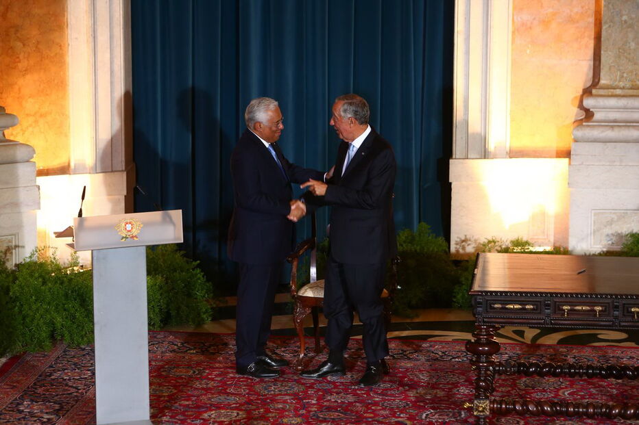 Cerimónia de tomada de posse do Governo de António Costa