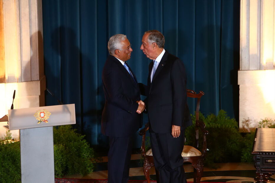 Cerimónia de tomada de posse do Governo de António Costa