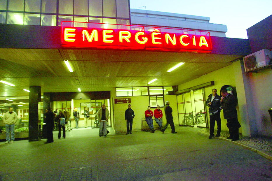 Emergências do Hospital de São Francisco Xavier, em Lisboa  