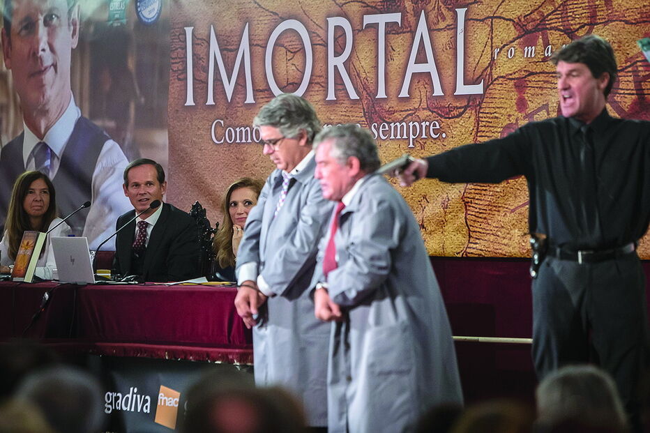 Novo livro de José Rodrigues dos Santos foi apresentado ontem à tarde na Sociedade de Geografia, em Lisboa