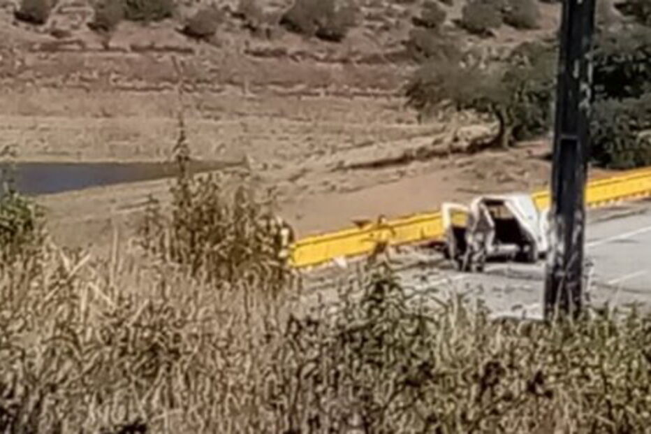 GNR recebeu o alerta para um despiste na Estrada Regional 381