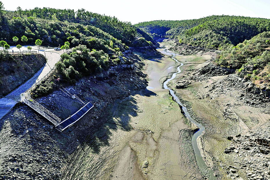 Espanha deixa rio Tejo a seco e causa desastre na Beira Baixa