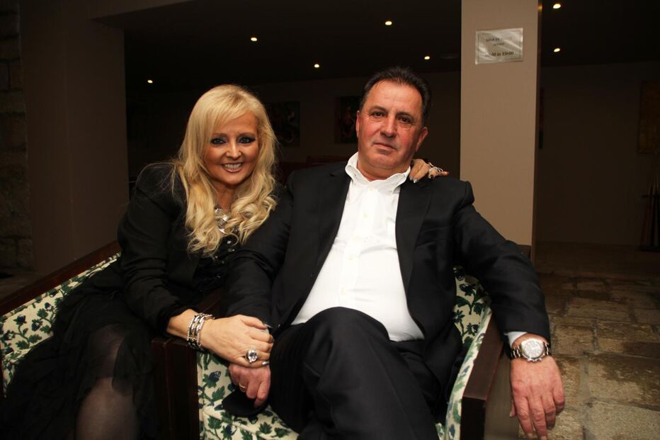 Ágata e o ex-marido, Francisco Carvalho