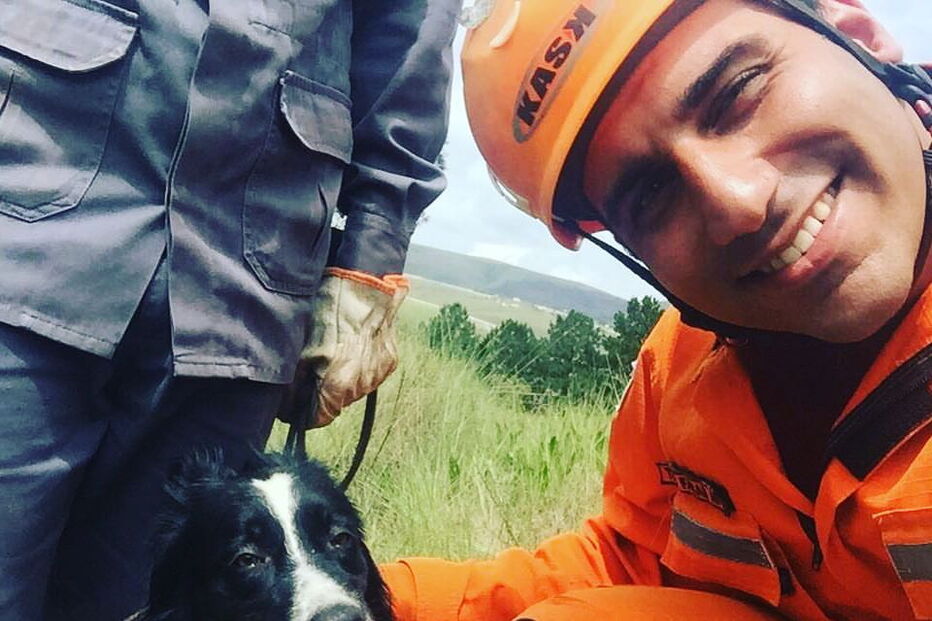Morreu Thor, o cão que ajudou a localizar desaparecidos após os desastres nas barragens do Brasil