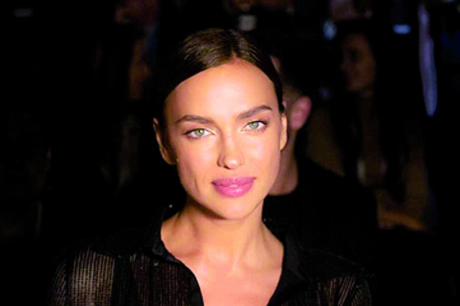 Irina Shayk marcou presença