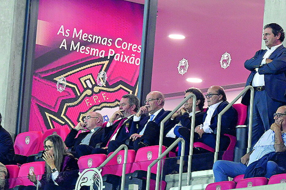 Pinto da Costa e Carlos Pereira assistiram juntos ao jogo, na Madeira