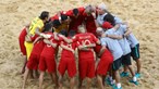 Portugal goleia Alemanha na qualificação para Jogos Mundiais de futebol de praia