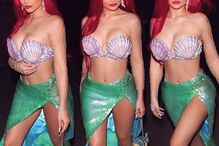 Kylie Jenner interpretou Ariel, a Pequena Sereia, e recebeu inúmeros elogios 