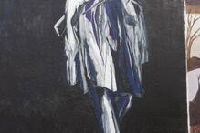 Artista portuguesa foi das primeiras a pintar o muro de Berlim depois da queda