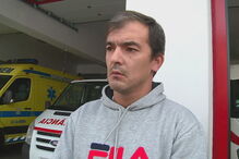 João, bombeiro agredido em Borba