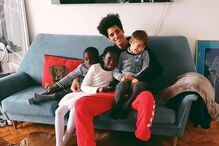 Luís Borges revela ternura pelos filhos