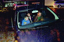 Vítor Barbosa emocionado na primeira viagem na carrinha 