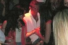 Rita Pereira na discoteca Seven, em Vilamoura, com Ronaldo em 2012
