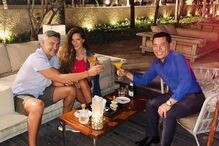 Vítor Baía e Andreia Santos