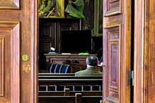 O ex-chefe da PSP em tribunal