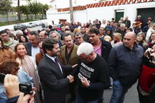 Manifestação de apoio aos bombeiros agredidos em Borba junta mais de 300 pessoas