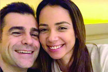 A brasileira com o empresário Miguel Osório 