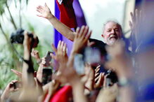 Lula da Silva não esconde a ambição de voltar à presidência do Brasil  
