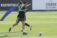 Treino da Seleção portuguesa de futebol
