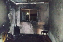 Fogo deflagrou no quarto da casa