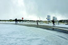 Nevão na Serra da Estrela atraiu turistas