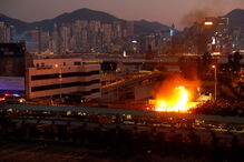 Confrontos em Hong Kong