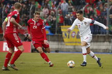 Ronaldo marcou o segundo golo do jogo Luxemburgo-Portugal