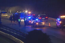 Acidente brutal a A42 em Paços de Ferreira