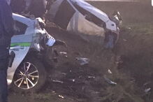 Acidente brutal a A42 em Paços de Ferreira	