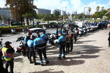 Manifestação da PSP e GNR em Lisboa