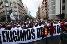 Manifestação da PSP e GNR em Lisboa