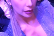 Cindy Garcia exibiu decote revelador