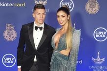 Mateus Uribe e a mulher, Cindy Garcia