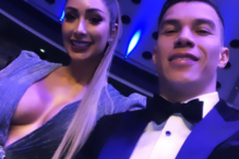 Mateus Uribe e a mulher, Cindy Garcia