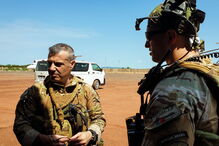 Tenente-coronel Victor Gomes, comandante da 6.ª Força Nacional Destacada na República Centro-Africana